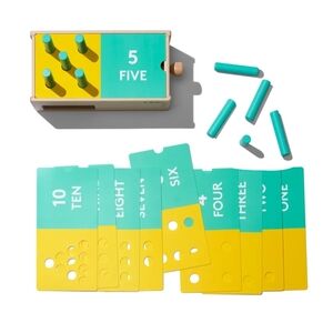 LOVEVERY Wooden Counting Box From The "Free Spirit" Play Kit